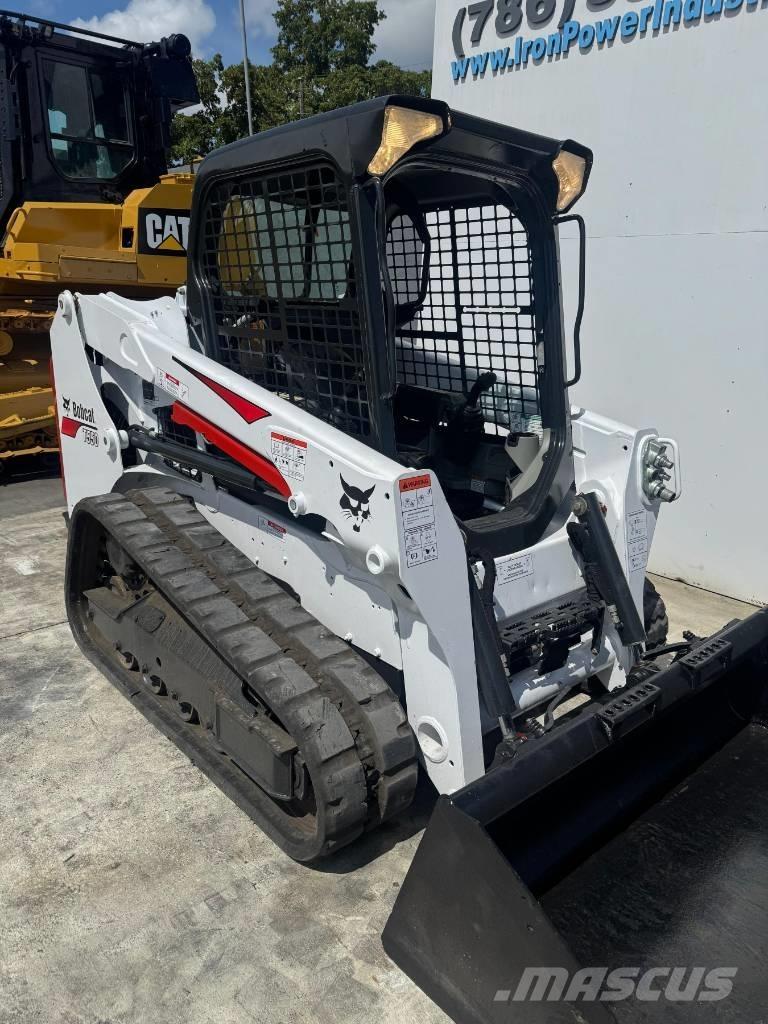 Bobcat T 550 Krautuvai su šoniniu pasukimu
