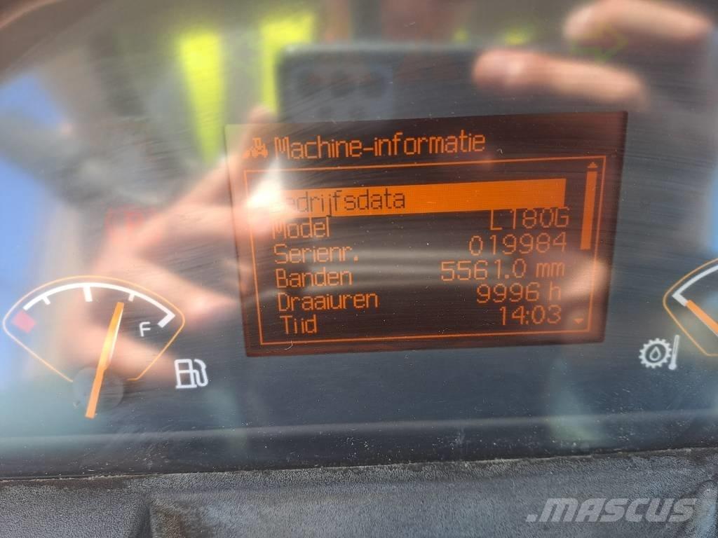 Volvo L 180 G Naudoti ratiniai krautuvai