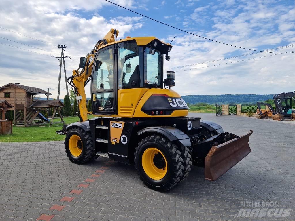 JCB 110 Hydradig Ratiniai ekskavatoriai