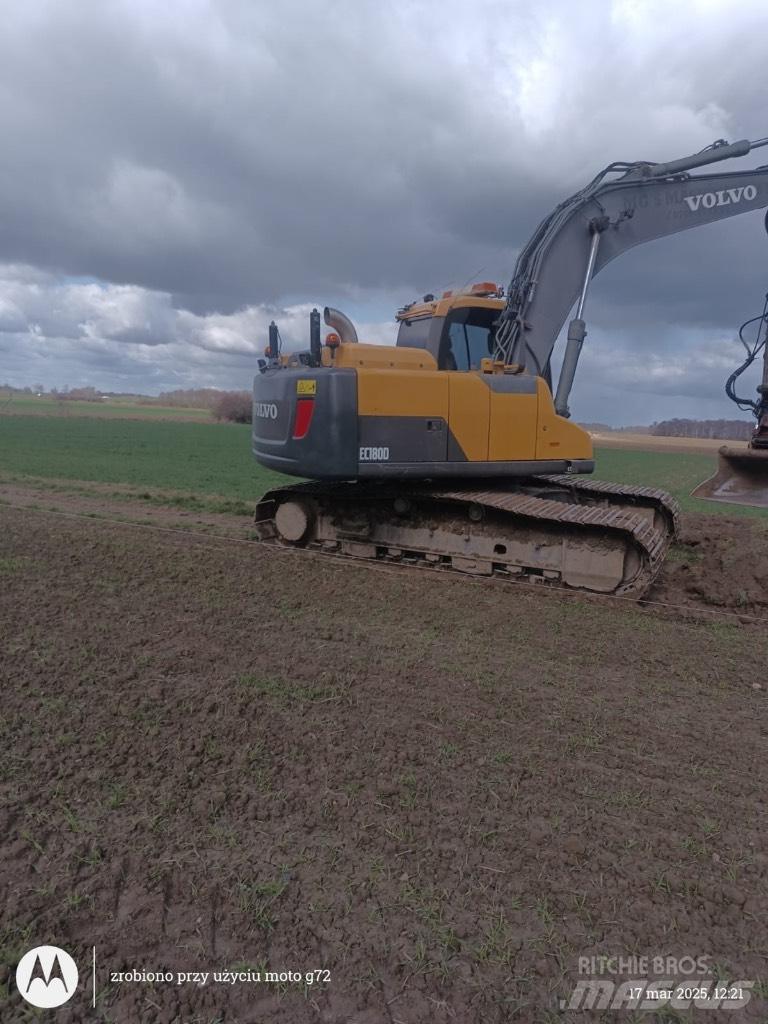 Volvo EC 180 D Vikšriniai ekskavatoriai