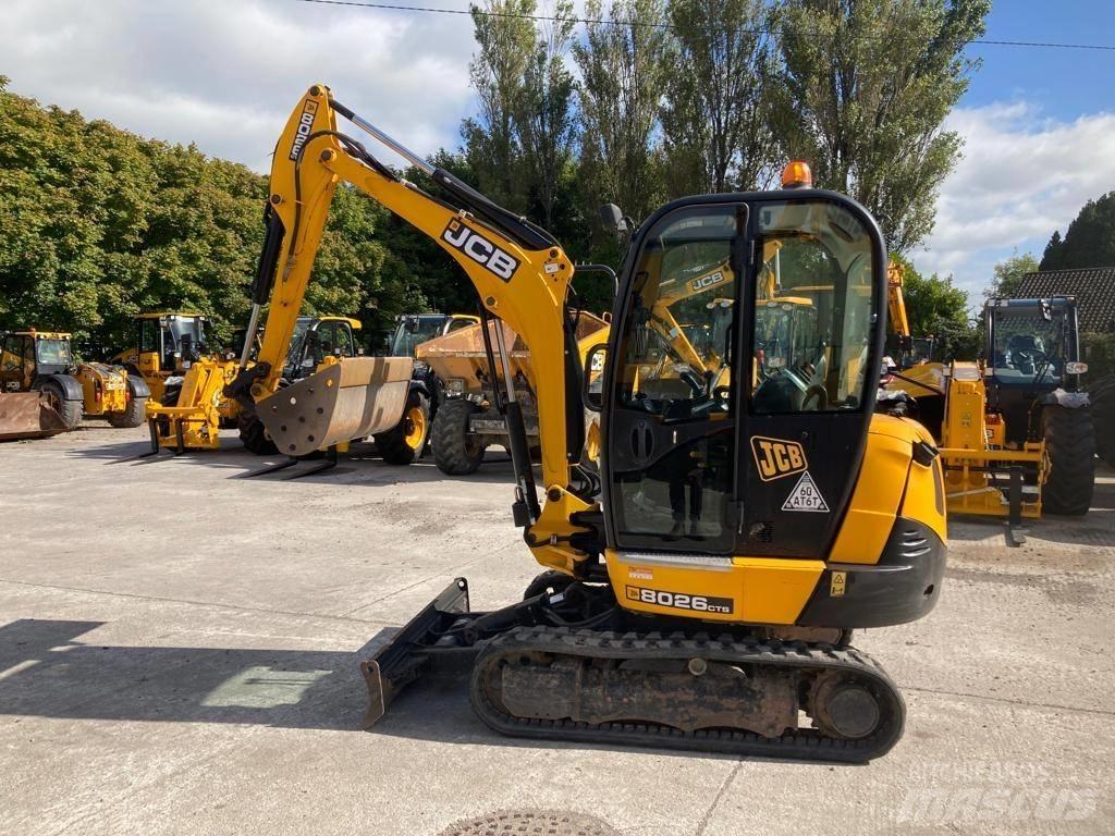 JCB 8026 CTS Mini ekskavatoriai < 7 t