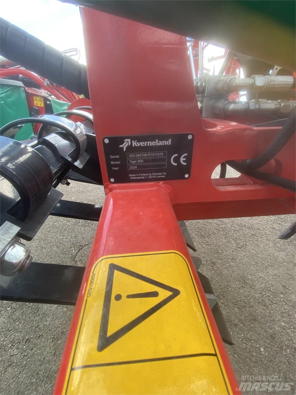 Kverneland Tiger 800 Varomosios akėčios ir žemės frezos