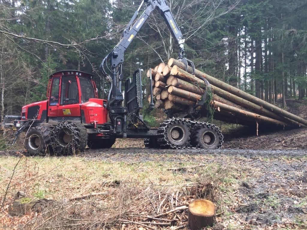 Komatsu 875 Naudoti miškovežiai (Forvarderiai)