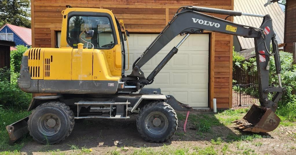 Volvo EW55B Ratiniai ekskavatoriai