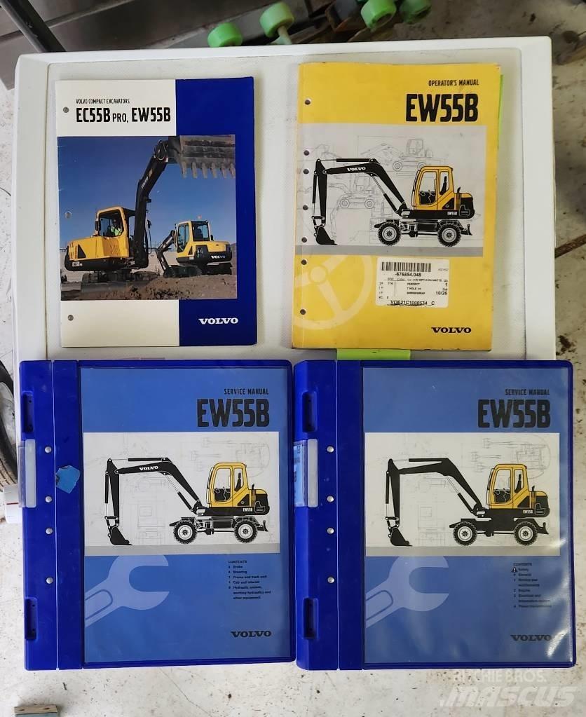 Volvo EW55B Ratiniai ekskavatoriai