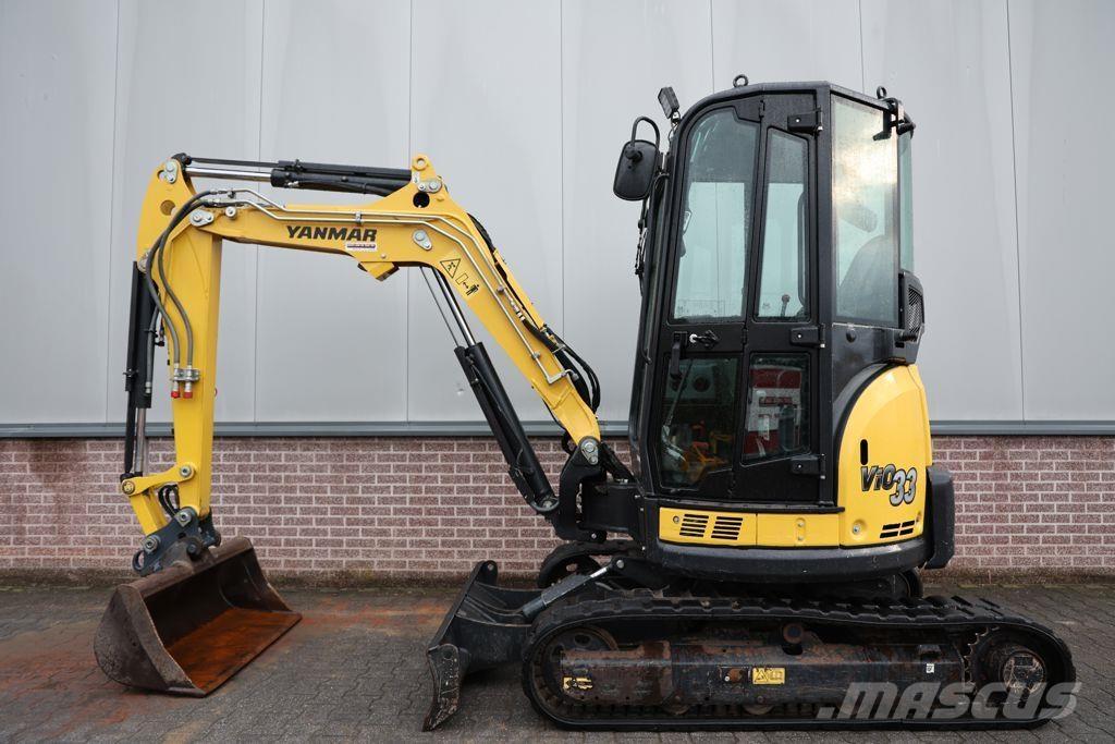 Yanmar VIO33U Mini ekskavatoriai < 7 t