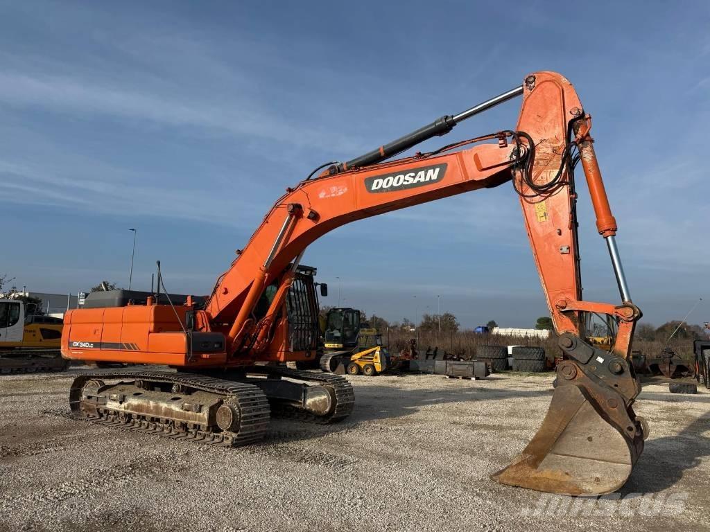 Doosan DX 340 LC Vikšriniai ekskavatoriai