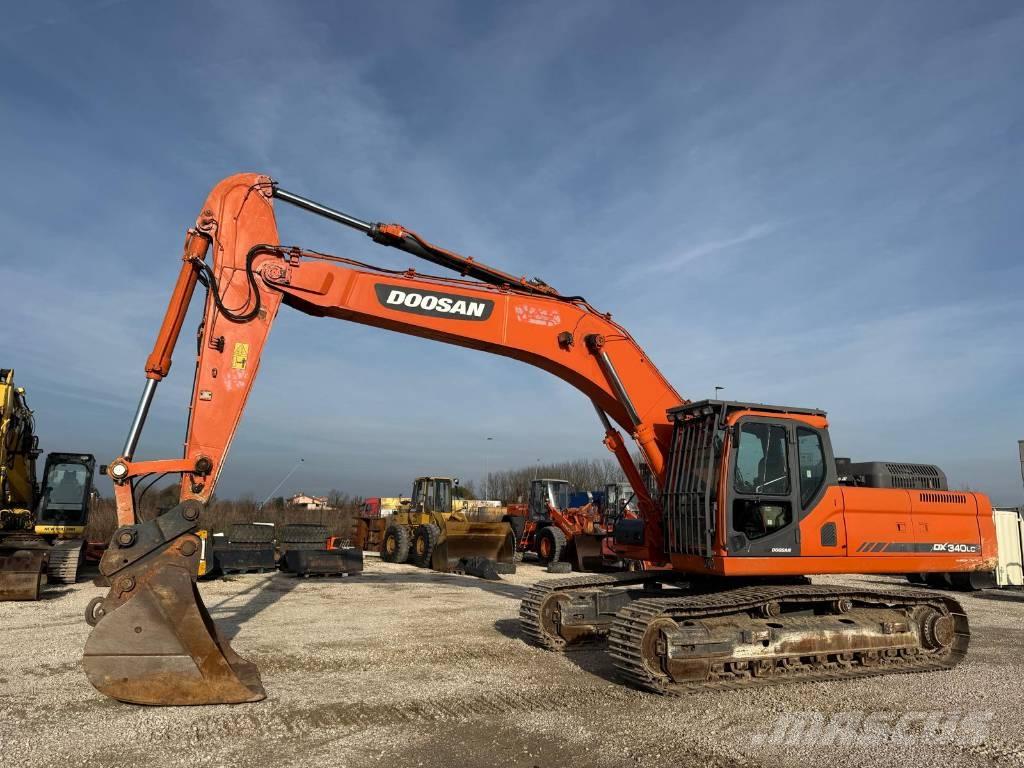 Doosan DX 340 LC Vikšriniai ekskavatoriai