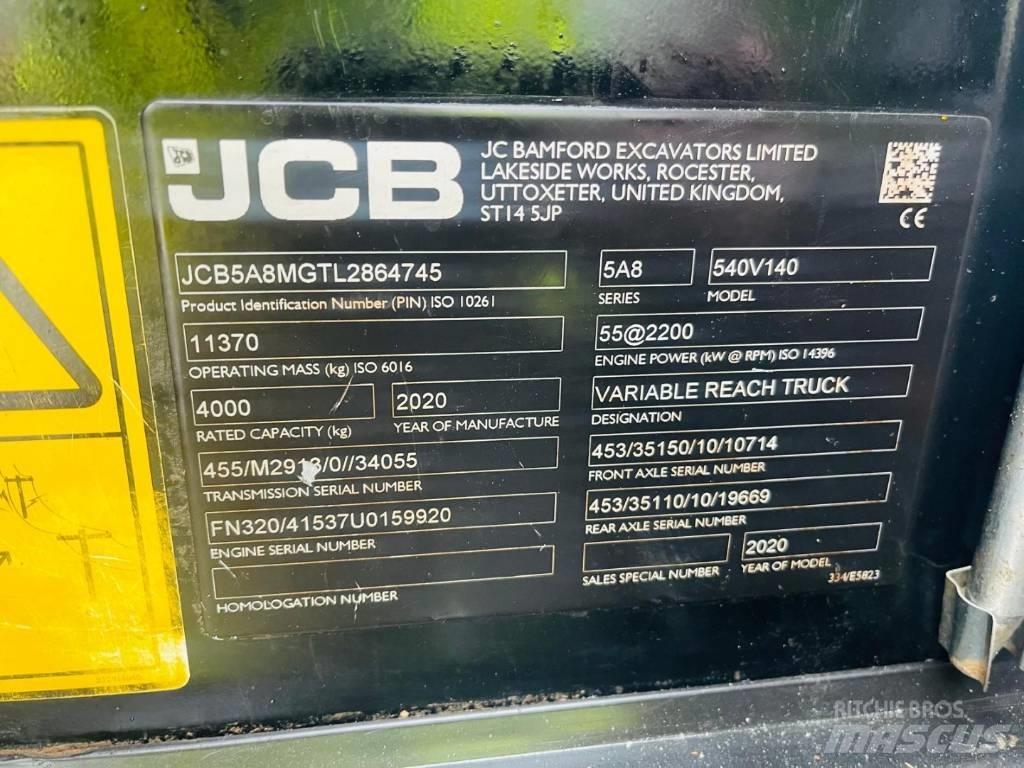 JCB 540-140 Teleskopiniai krautuvai