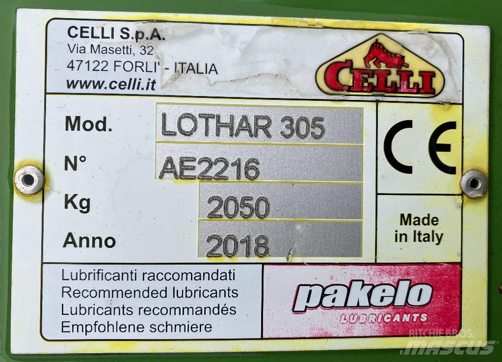 Celli lothar 305 Kita kultivavimo technika ir priedai