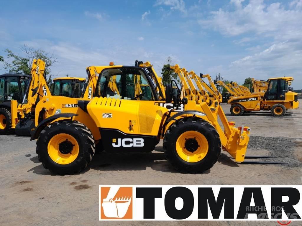 JCB 531-70 Teleskopiniai krautuvai