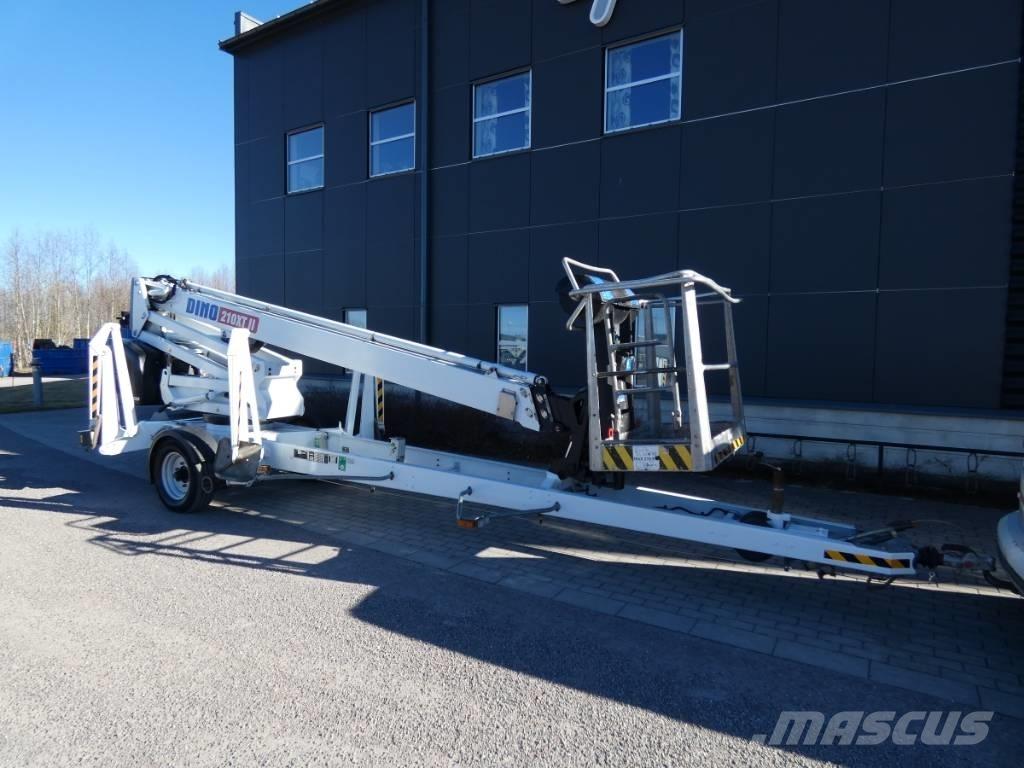 Dino 210 XT Skylift Ant priekabų montuojamos kėlimo platformos