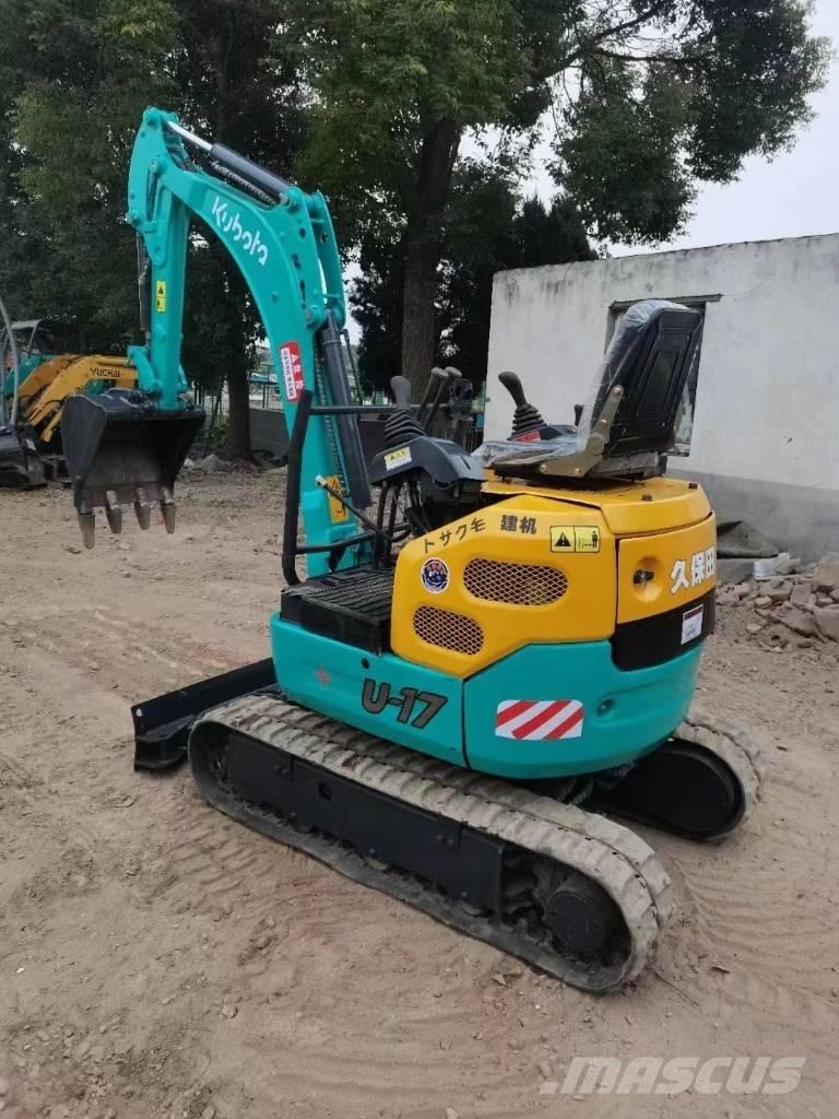 Kubota U17 Mini ekskavatoriai < 7 t
