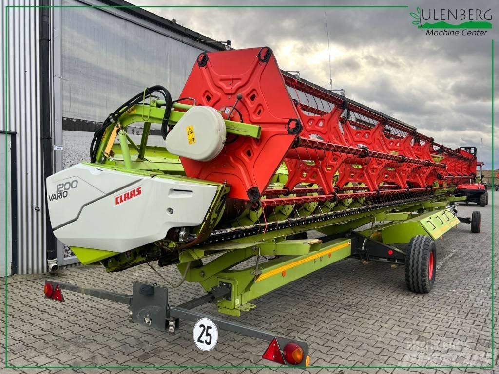 CLAAS Vario 1200 Derliaus nuėmimo kombainų galvos