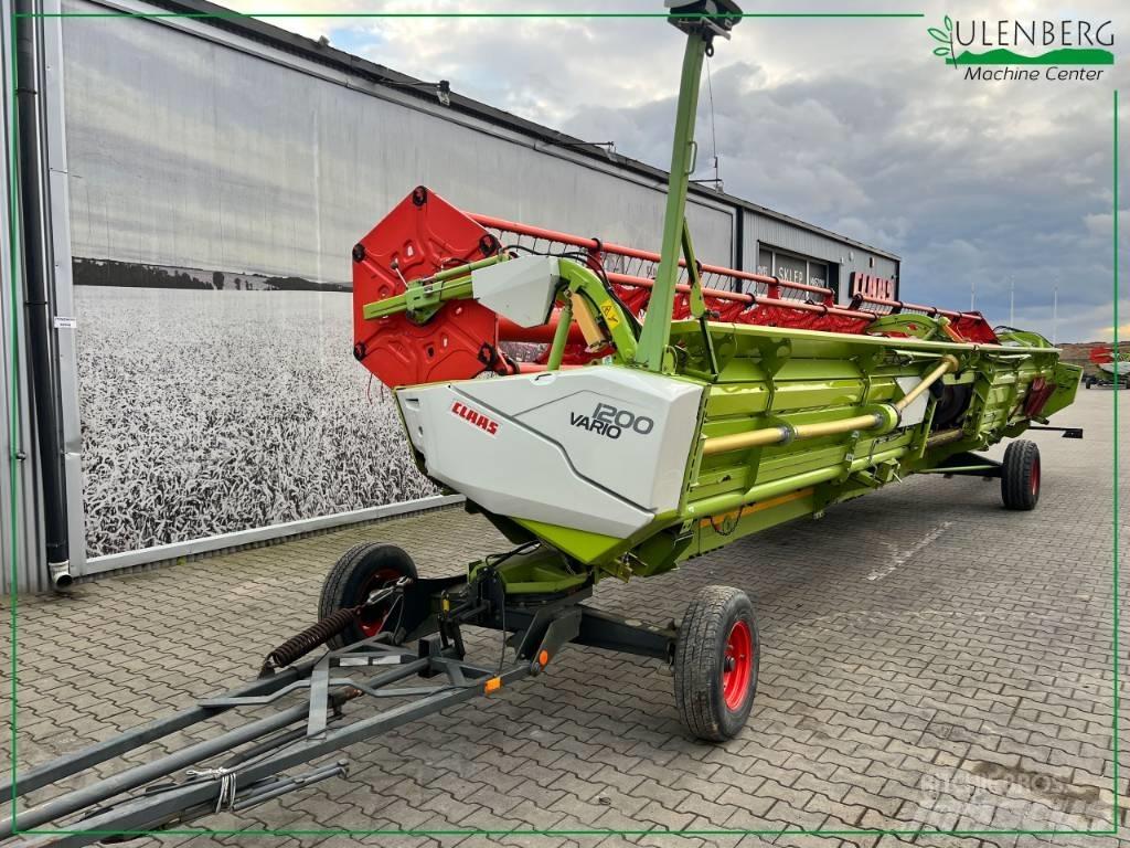 CLAAS Vario 1200 Derliaus nuėmimo kombainų galvos