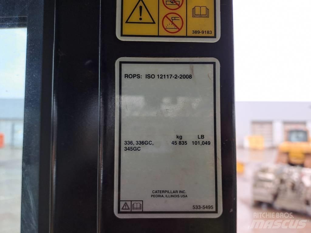 CAT 336 Vikšriniai ekskavatoriai