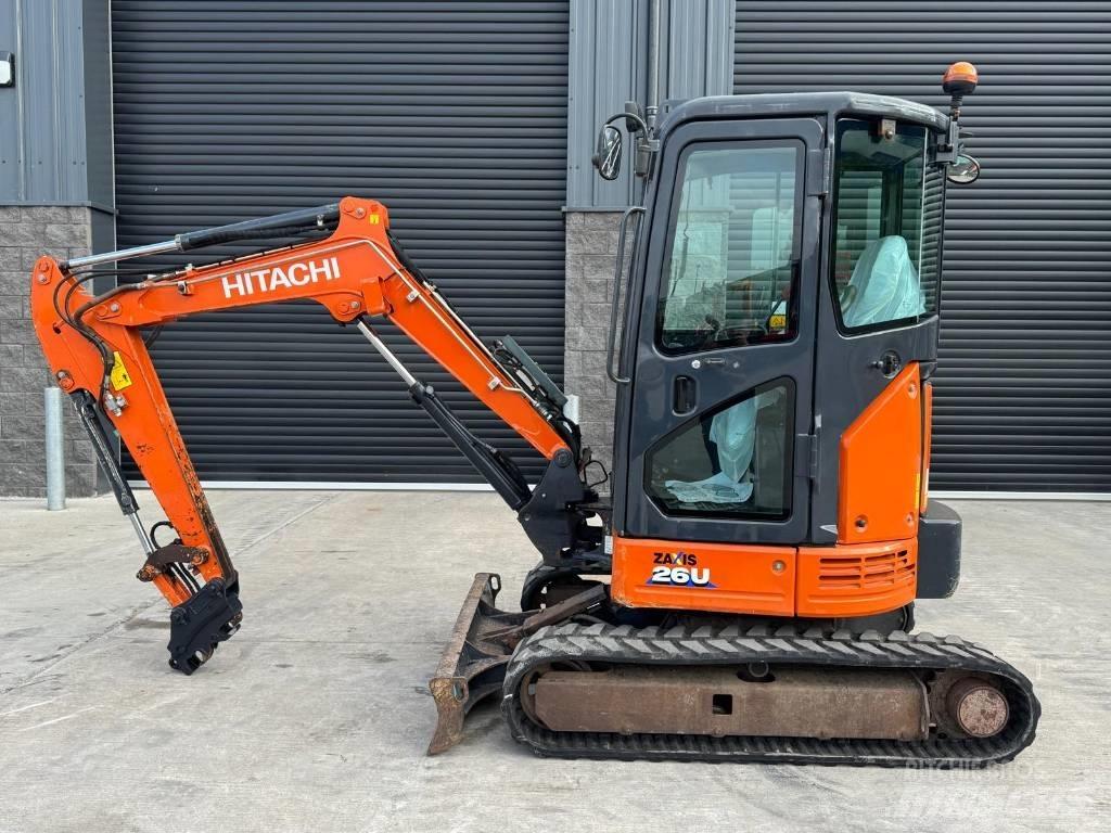 Hitachi ZX 26 U-6 cr Mini ekskavatoriai < 7 t