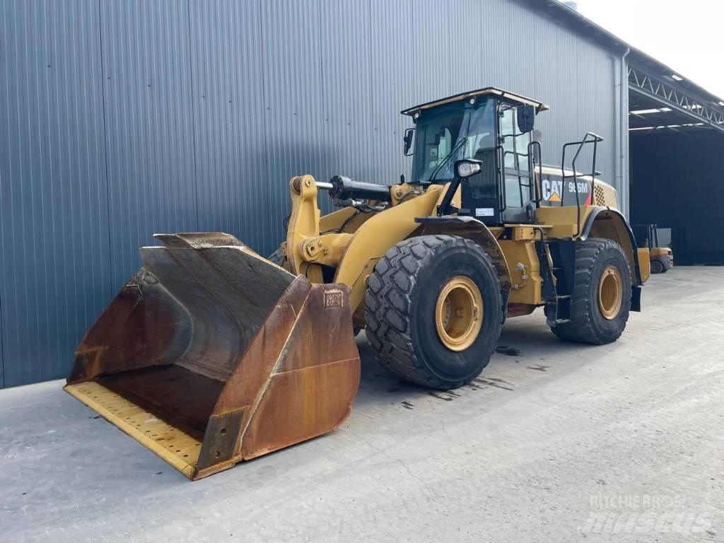 CAT 966M Naudoti ratiniai krautuvai