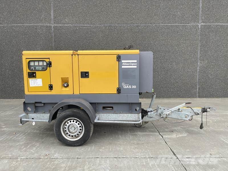 Atlas Copco QAS 30 Dyzeliniai generatoriai