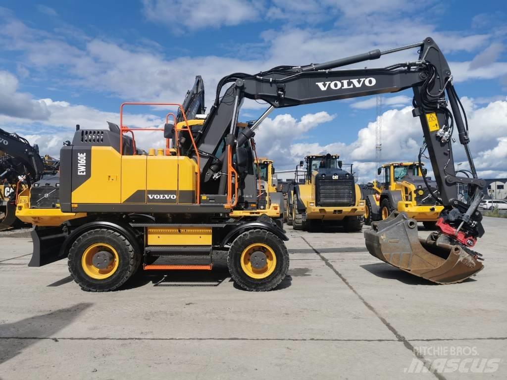Volvo EW160E Ratiniai ekskavatoriai