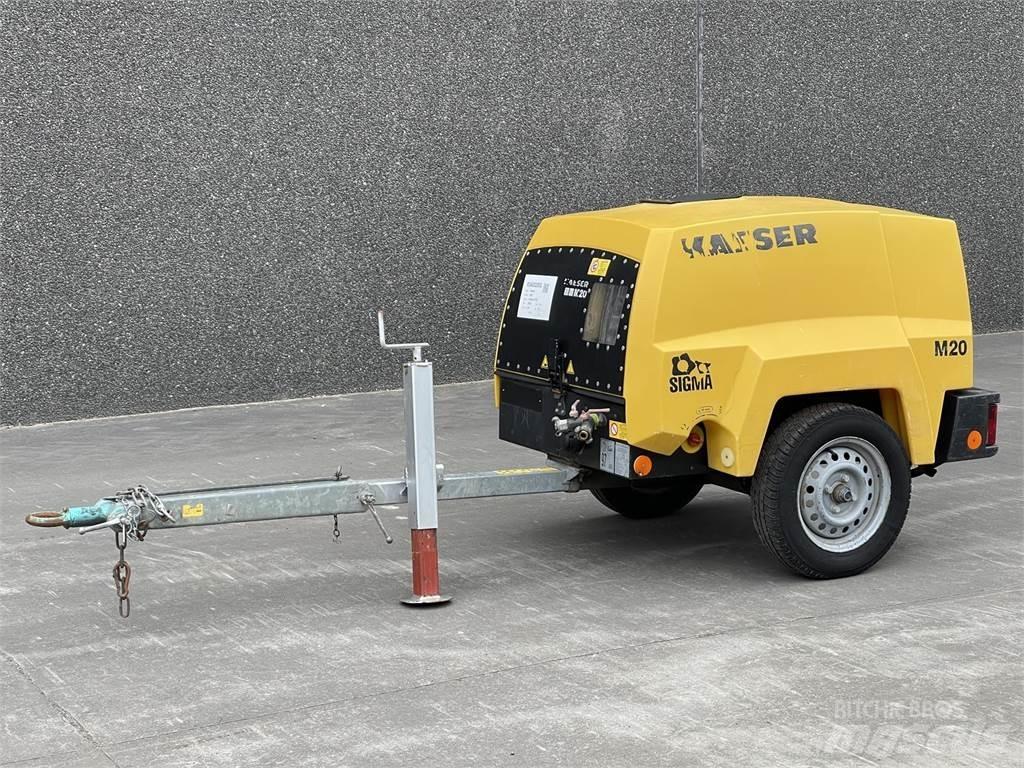 Kaeser M 20 Kompresoriai
