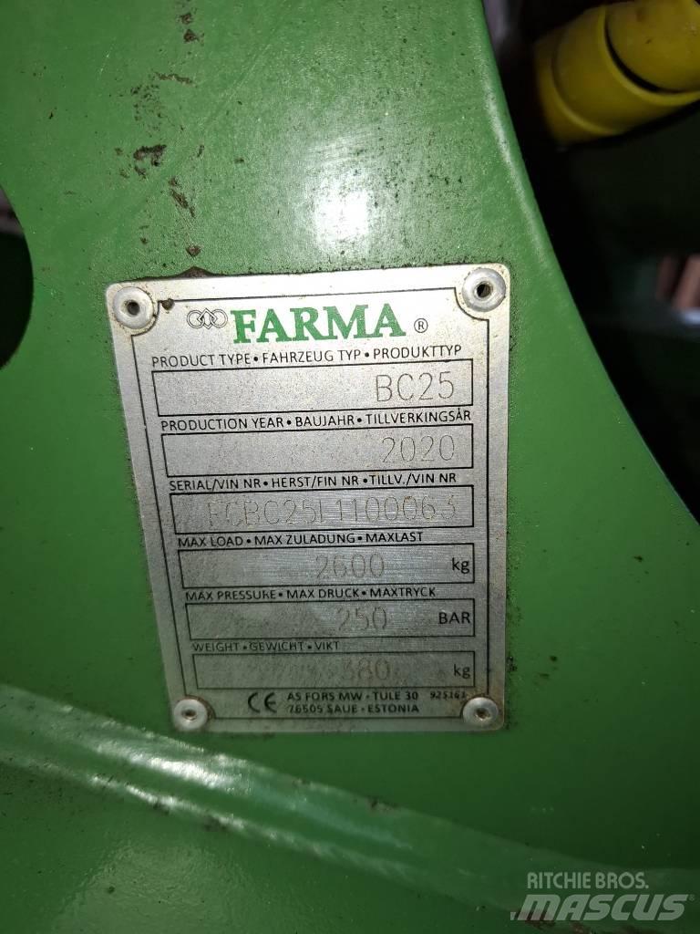 Farma BC 25 Medžių skaldymo, pjovimo ir lupimo įrengimai