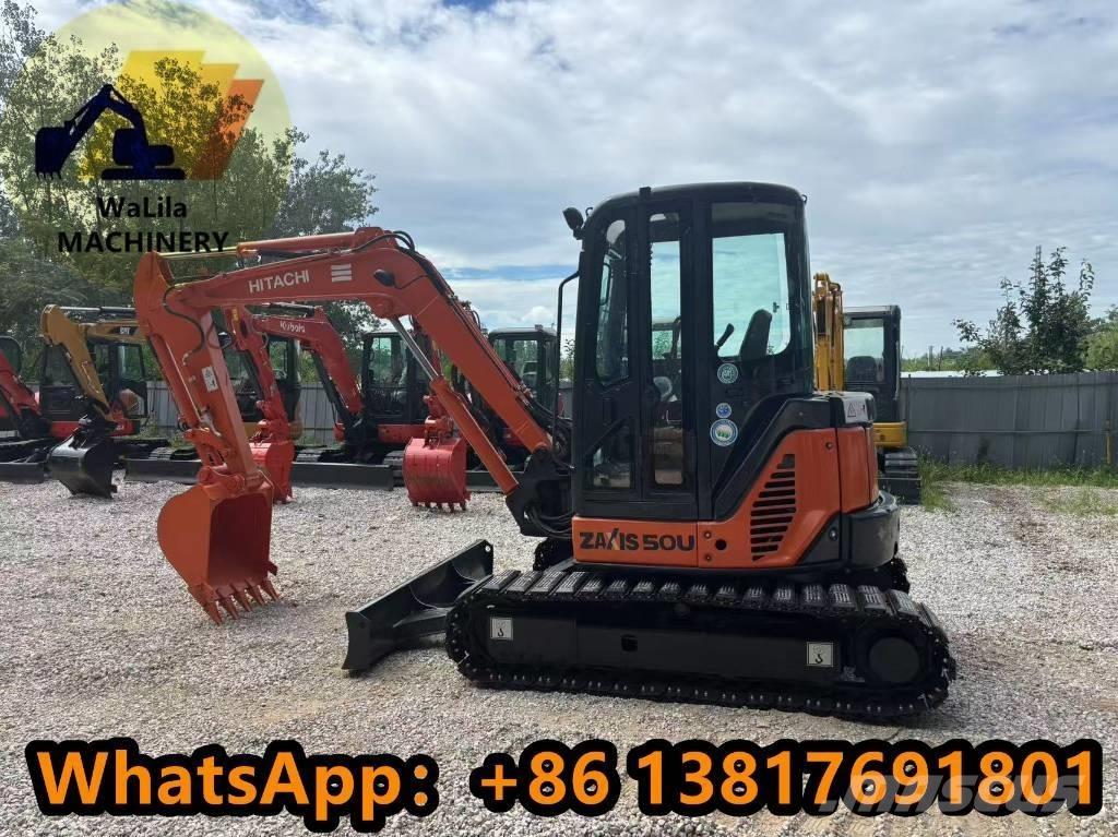 Hitachi ZX 50 U-3 Mini ekskavatoriai < 7 t