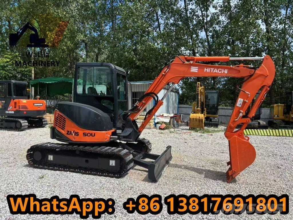 Hitachi ZX 50 U-3 Mini ekskavatoriai < 7 t