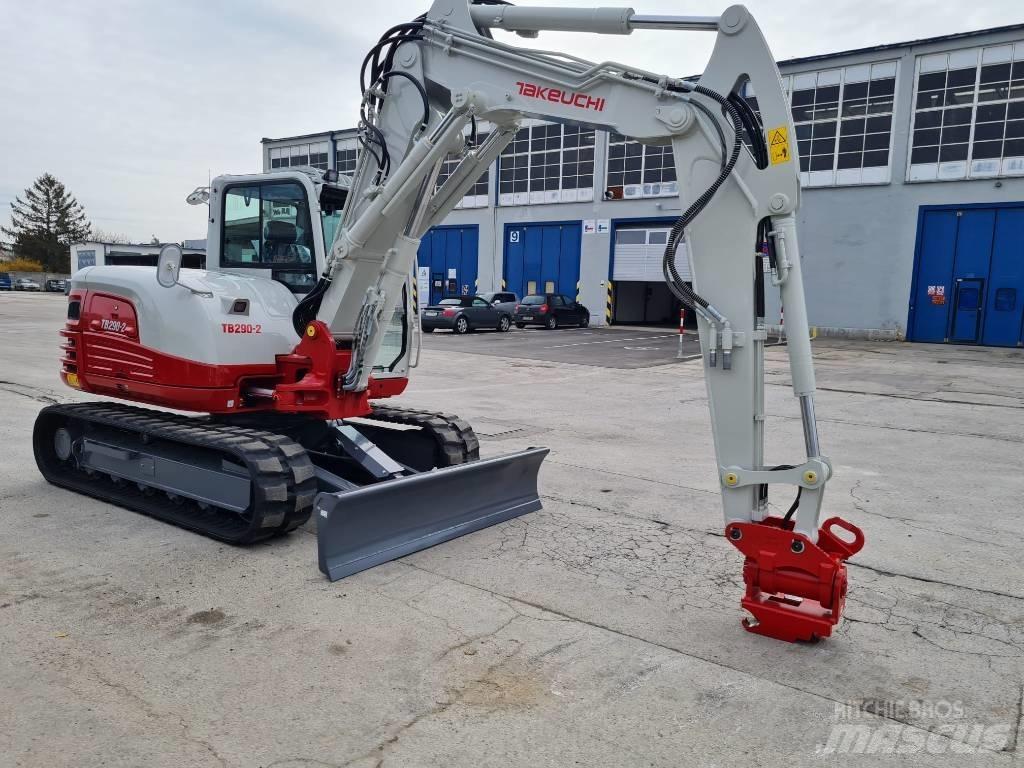 Takeuchi TB 290 CV Vidutinės galios ekskavatoriai 7-12 t