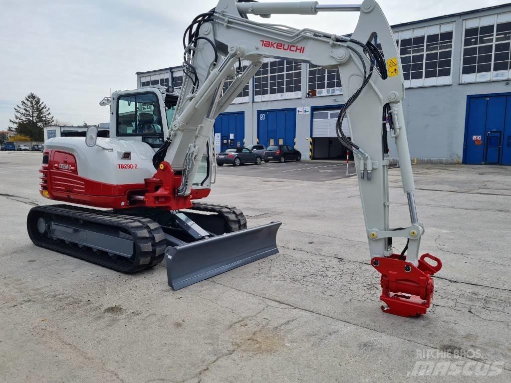 Takeuchi TB 290 CV Vidutinės galios ekskavatoriai 7-12 t
