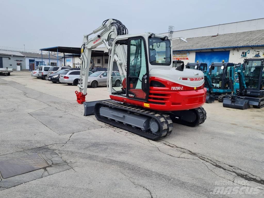 Takeuchi TB 290 CV Vidutinės galios ekskavatoriai 7-12 t