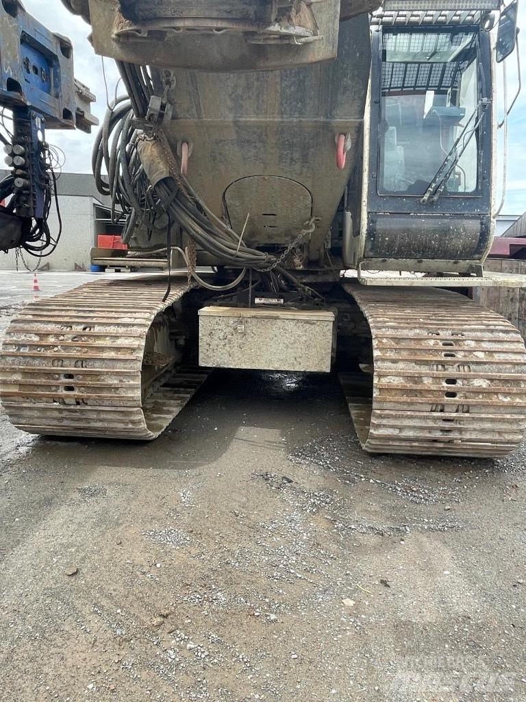 Liebherr LRB 155 Polių kalimo technika