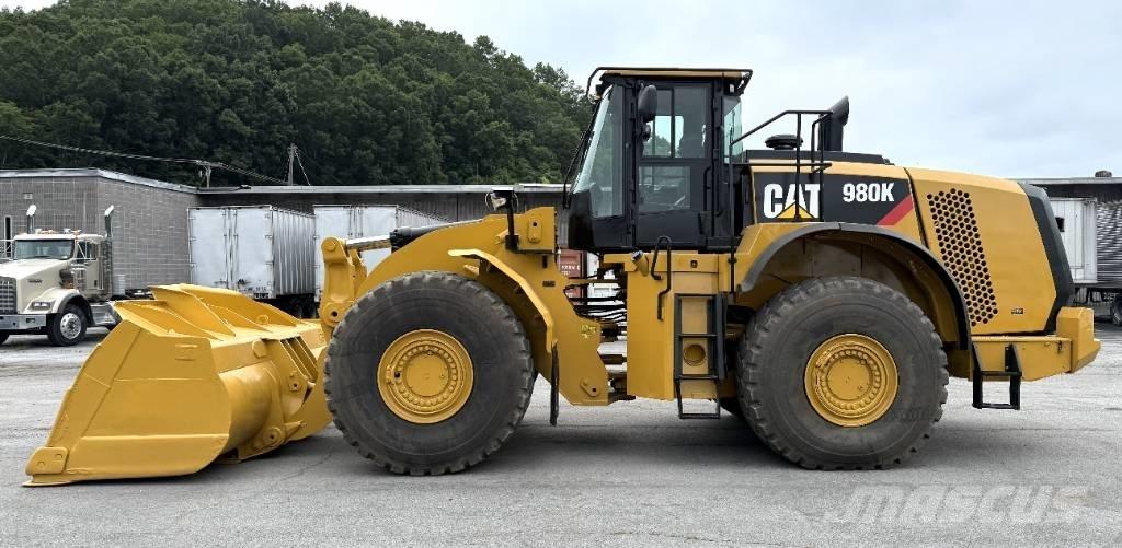 CAT 980 K Naudoti ratiniai krautuvai