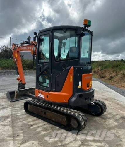 Hitachi ZX 33 U-6 Mini ekskavatoriai < 7 t