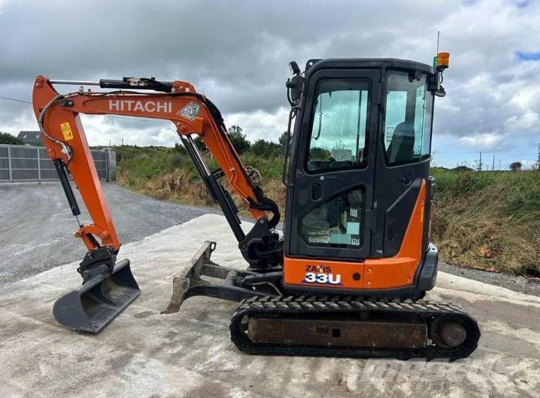 Hitachi ZX 33 U-6 Mini ekskavatoriai < 7 t