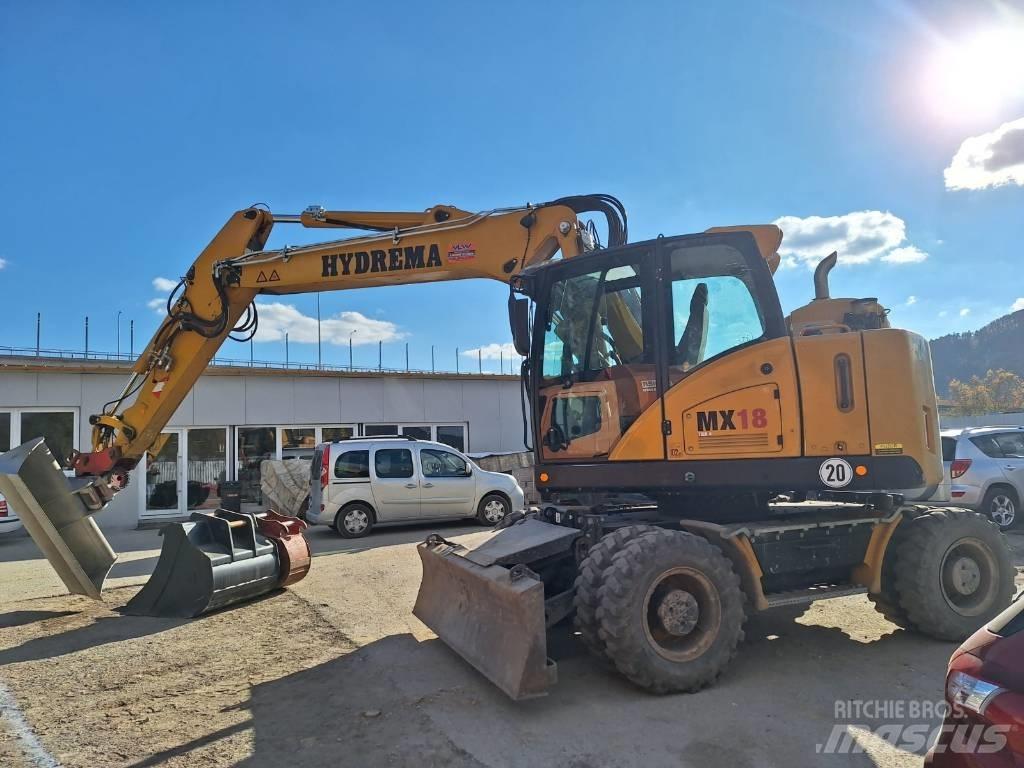 Hydrema MX 18 Ratiniai ekskavatoriai