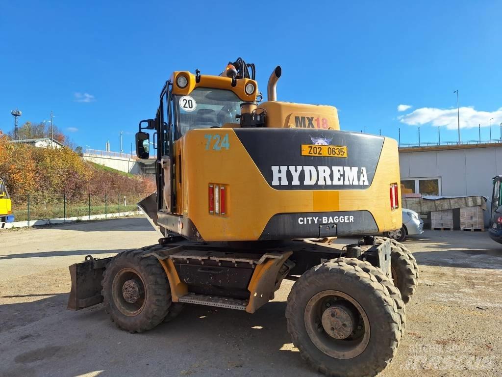 Hydrema MX 18 Ratiniai ekskavatoriai