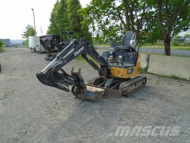 John Deere 17 G Mini ekskavatoriai < 7 t