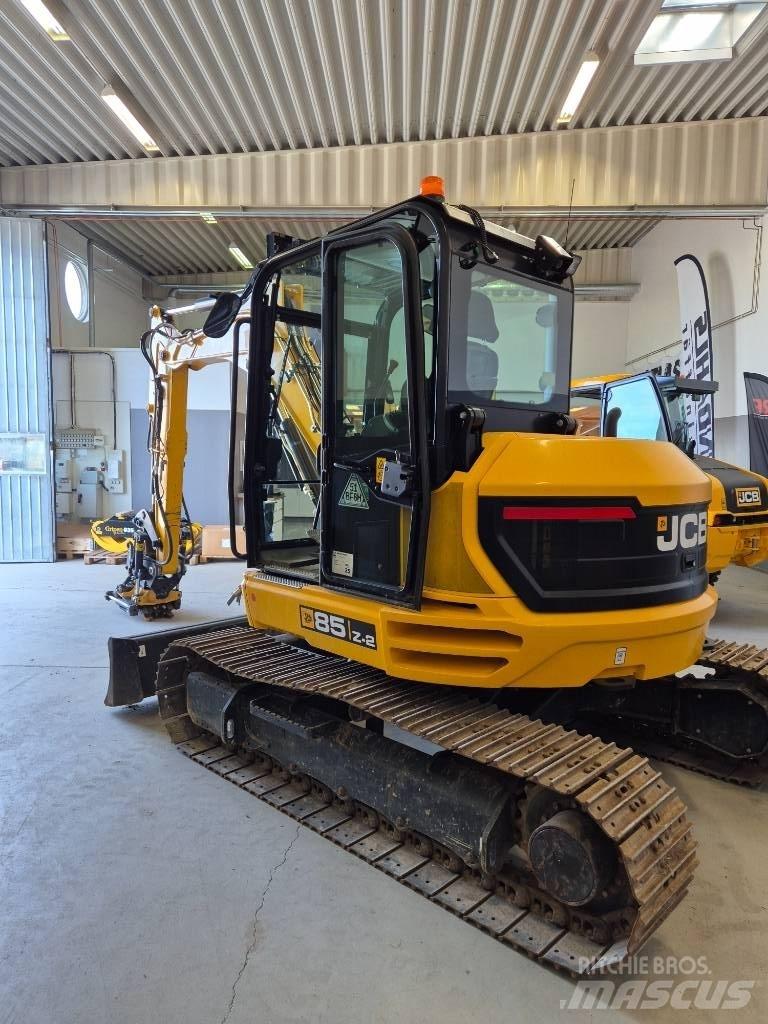 JCB 85 Z-2 Vidutinės galios ekskavatoriai 7-12 t