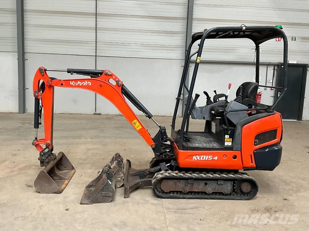 Kubota KX 015-4 Mini ekskavatoriai < 7 t