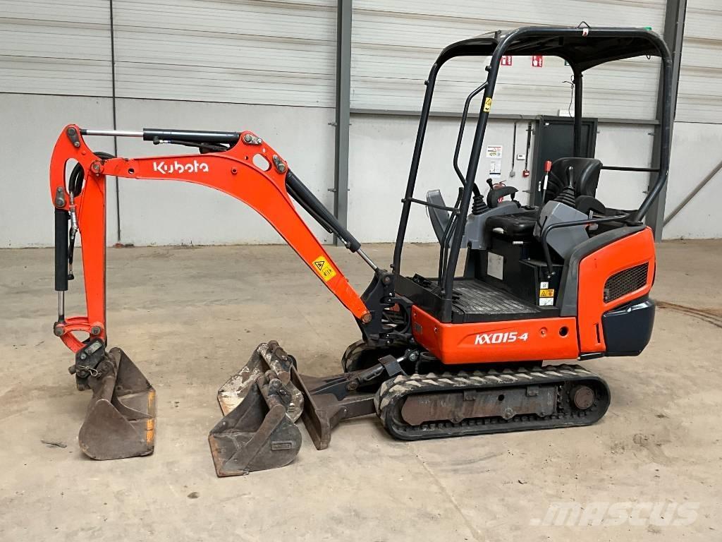 Kubota KX 015-4 Mini ekskavatoriai < 7 t