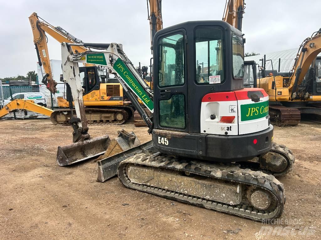 Bobcat E 45 Mini ekskavatoriai < 7 t