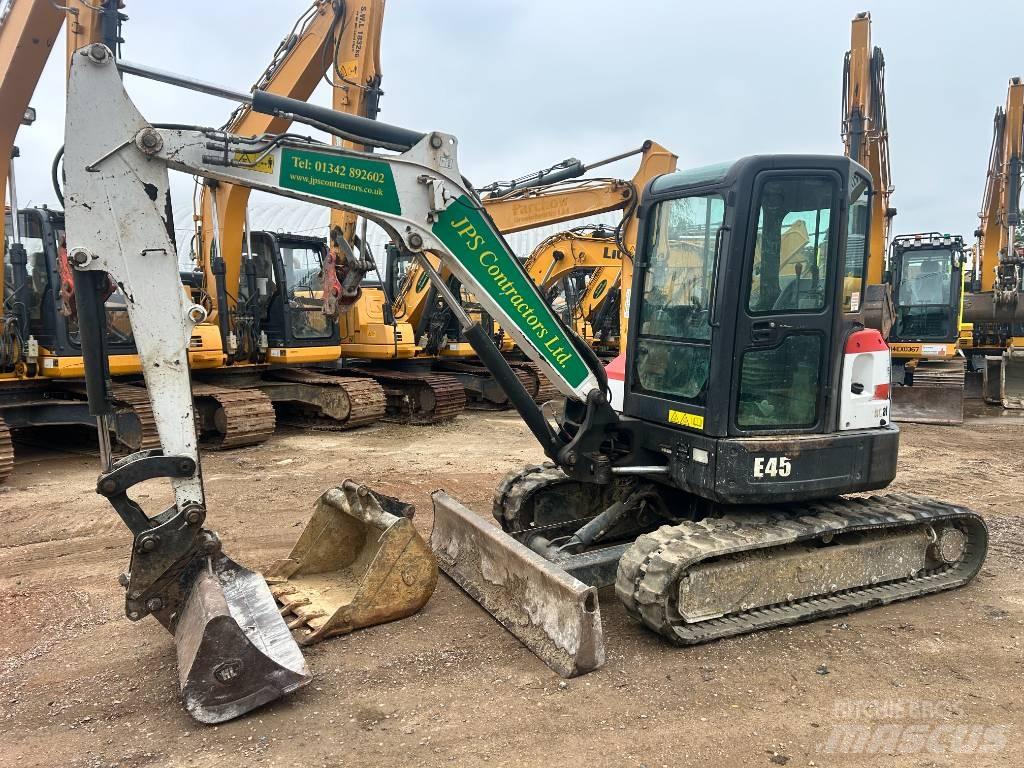 Bobcat E 45 Mini ekskavatoriai < 7 t
