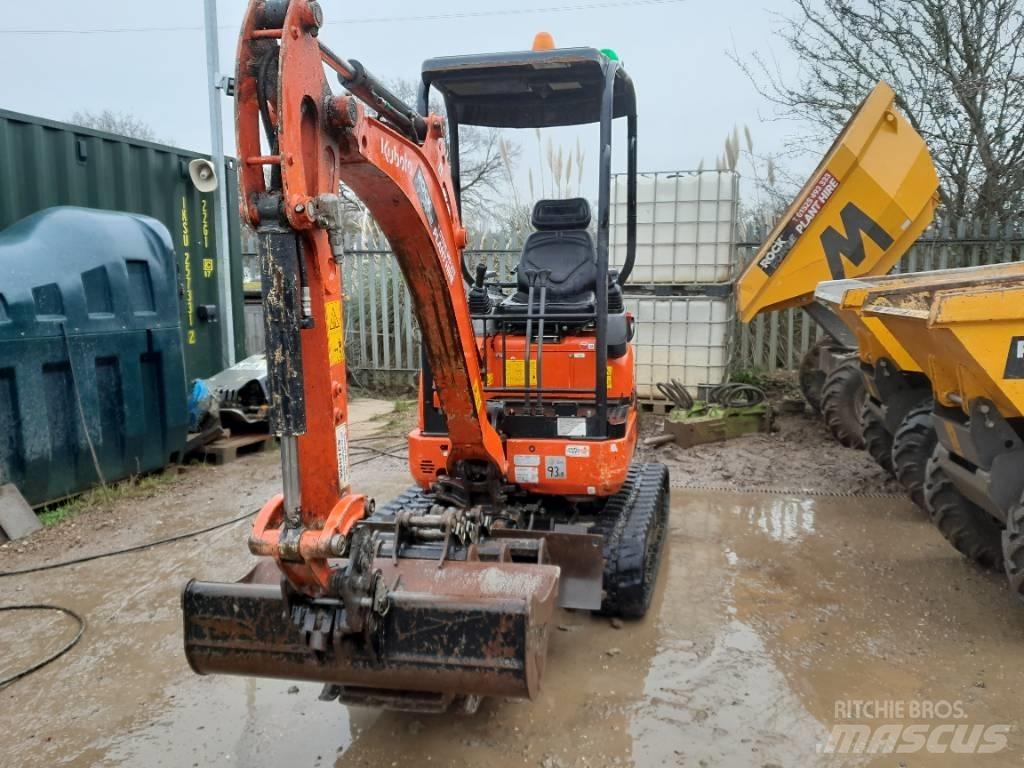 Kubota U 17-3 Mini ekskavatoriai < 7 t