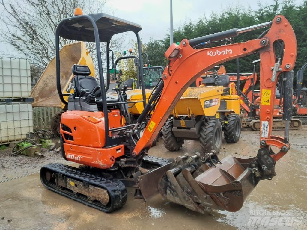 Kubota U 17-3 Mini ekskavatoriai < 7 t