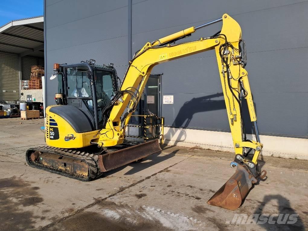 Komatsu PC50MR-2 Mini ekskavatoriai < 7 t