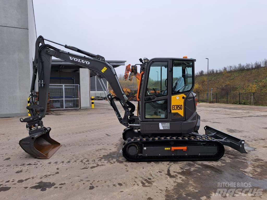 Volvo ECR50F Mini ekskavatoriai < 7 t
