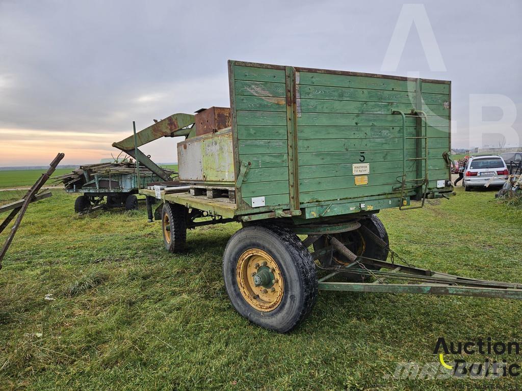 SLMA 1102 Savivartės priekabos