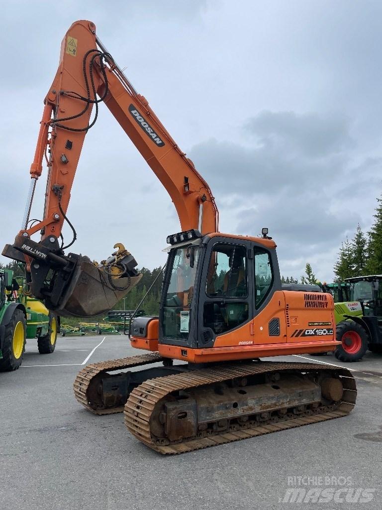 Doosan DX 160 Vikšriniai ekskavatoriai