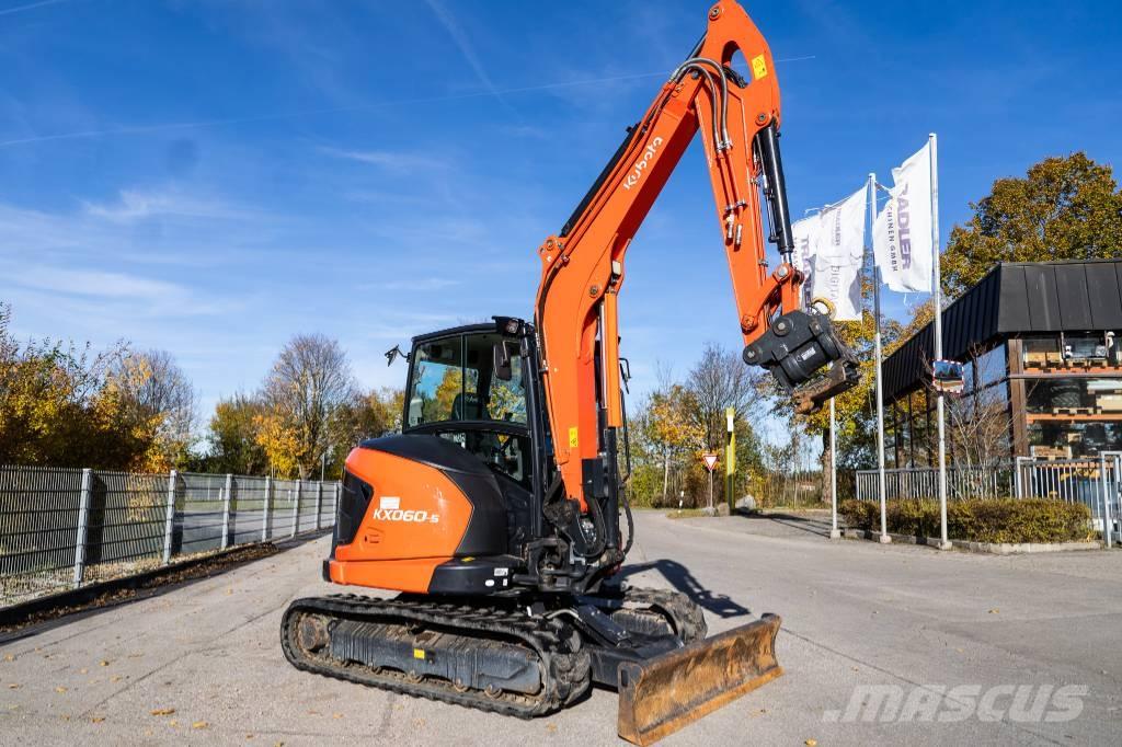 Kubota KX 060-5 Mini ekskavatoriai < 7 t